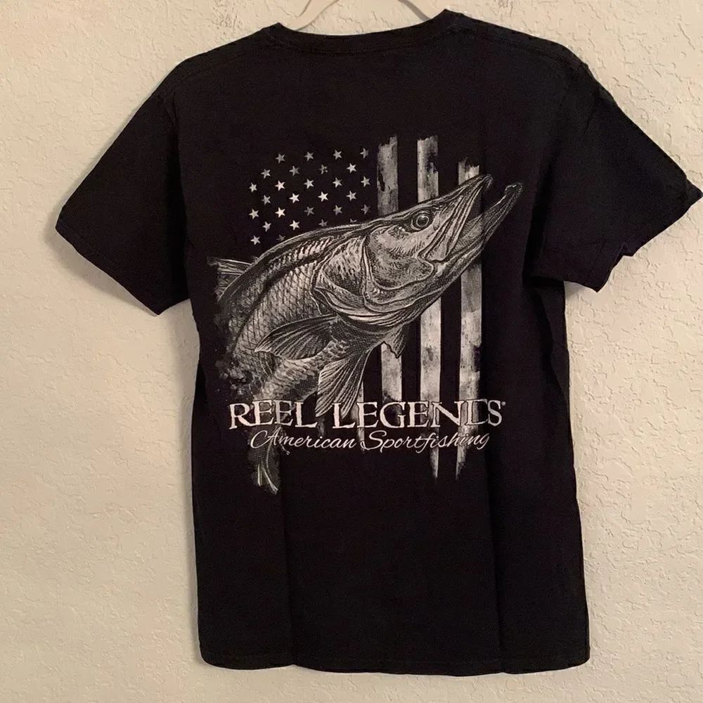 Reel Legend American Sportfishing T-Shirt Size S